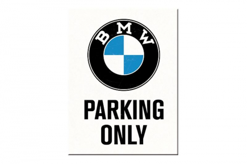 Magnet "BMW Parking Only"